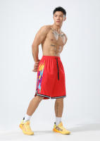 Shorts De Baloncesto Para Hombres Deporte Al Aire Libre Secado Rápido Verano Fitness Joggers Casual Transpirables Pantalones De Playa - details 8