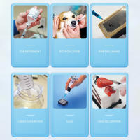 Siringa De Insulina Desechable Para Animales De Granja Con Aguja 5Pcs 0.3/0.5/1ML Cierre Orange Sterilizado Para Mascotas Y Ganado - details 8