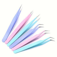 2pcs Herramientas De Pintura Diamante 5D Pinzas De Rhinestone Pasted Acero Inoxidable Para Bordado De Diamantes DIY Accesorios De Mosaico - details 1