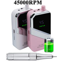 TFSCLOIN Máquina De Uñas Recargable Profesional 45000RPM Polísmica Para Manicura Herramientas Para Uñas De Acrílico Y Gel - details 0