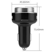 Transmisor FM Para Coche GC16 Modulador Inalámbrico Bluetooth Con Reproductor MP3 USB Doble Cargador Rápido QC3.0 Y Función Handsfree - details 15