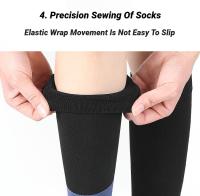 Pareja De Medias De Compresión Para Pies De Fútbol Calcetines De Rodilla Para Correr Y Baloncesto Alivio De Esfuerzo Y Varices Para Hombres Y Mujeres - details 5