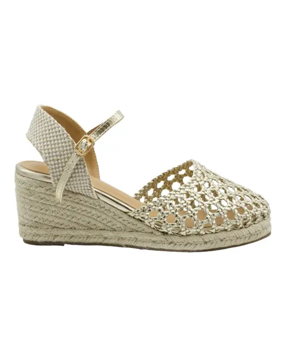 ALPARGATAS DE MUJER DANGELA DXF26153 EN ORO DANGELA ALPARGATAS - 1