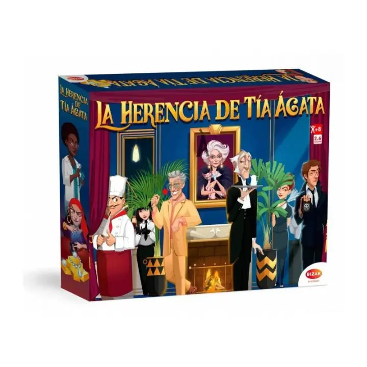 JUEGO LA HERENCIA DE TIA AGATA 2022 DE BIZAK - 1