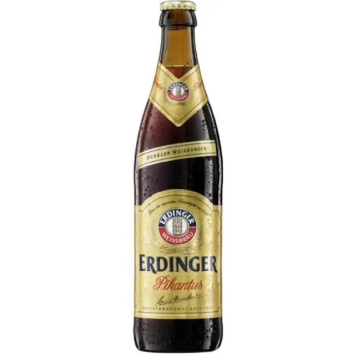 6 uds x Erdinger Pikantus 50Cl cerveza Alemana tostada tipo Weizenbock - 1