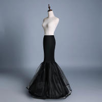 Nueva Llegada De Mermaid Petticoat Sótano De Boda Lolita Vestido Novia Accesorios De Boda Sótano De Poliéster Técnica De Crocheteado - details 1