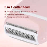 Afeitadora Eléctrica Para Mujer Epilador De Cuerpo Y Boca Trimmer Permanente Para Eliminar Vello En Bikini Axilas Y Piernas - details 1
