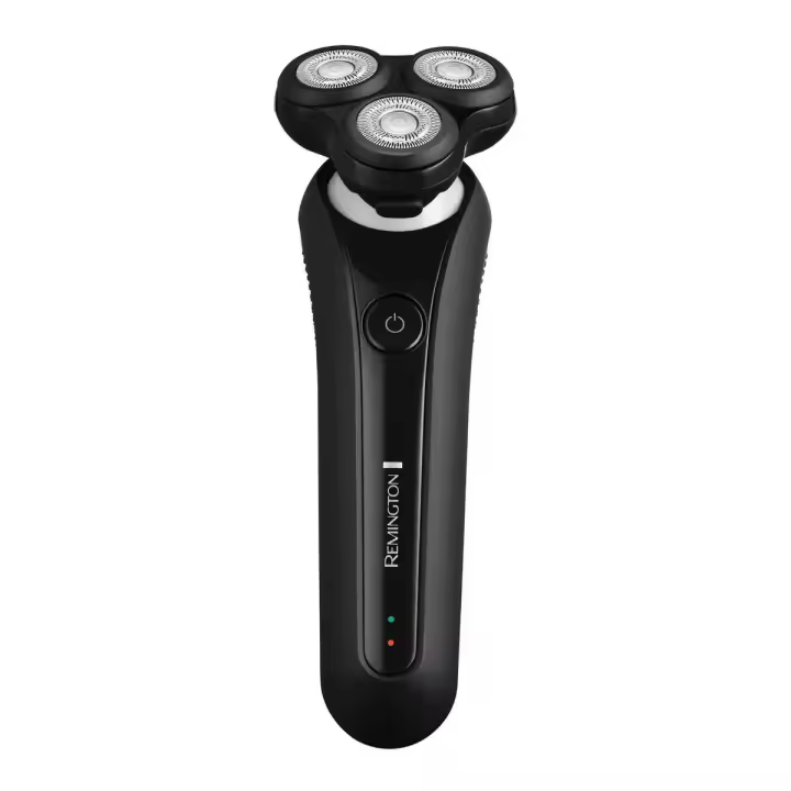 Remington Afeitadora rotativa Limitless X5 XR1750 - cuchillas flexibles 360°, tecnología PowerSense,, sin cable, autonomía 50 min, indicador LED con 2 posiciones, tiempo de carga 90 min, carga por USB, resistente al agua - 1