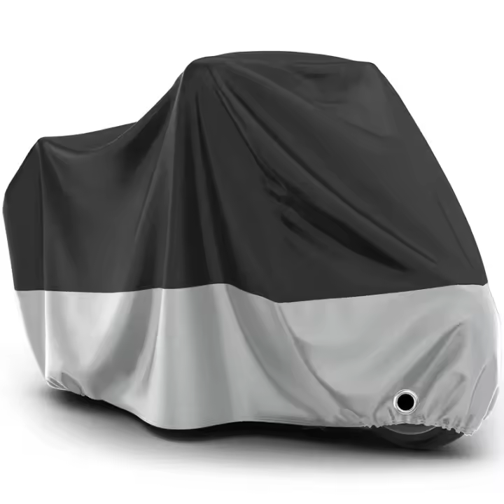 Cubierta Para Motocicleta Impermeable a Todas Las Estaciones Protección UV Y Antipolvo Tejido Resistente Al Desgaste Cubierta Para Motocicleta Motorbike Outdoor Indoor Scooter - 1