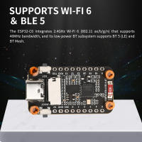 Placa De Desarrollo ESP32-C6 Con Pantalla TFT LED De 1.47 Pulgadas RGB Color WiFi 6 Bluetooth 5 Interfaz USB Tipo-C Resolución 320x240 - details 2