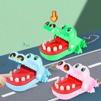 Juguete De Dientes De Cocodrilo Interactivo Para Niños Juguetes Creativos Y No Tóxicos Cadena Para Llaves Juego De Dentista Con Alligator Familiar Para Fiestas - details 6
