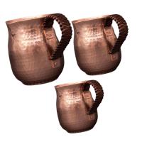Taza De Cobre Resistente Para Compartir Infusor De Té Kettle De Agua Caliente Batidor De Leche Para Restaurante Casa De Té Camping Cocina Hotel - details 2