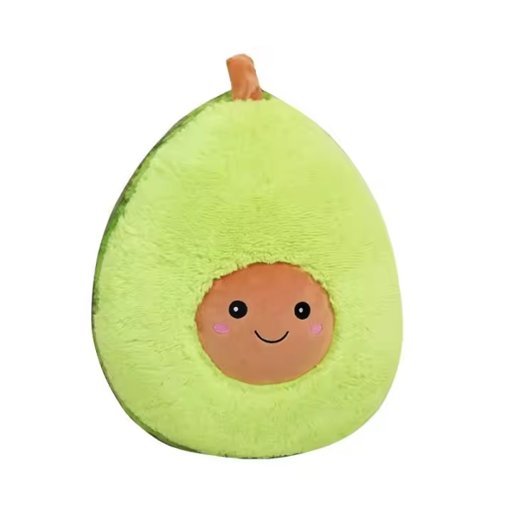 Sweatshirt de Aguacate Squuchable/Mini Comodidad de 7,8 "Hecho de tela de sudadera Perfecto para Abrazar y apretar - 1
