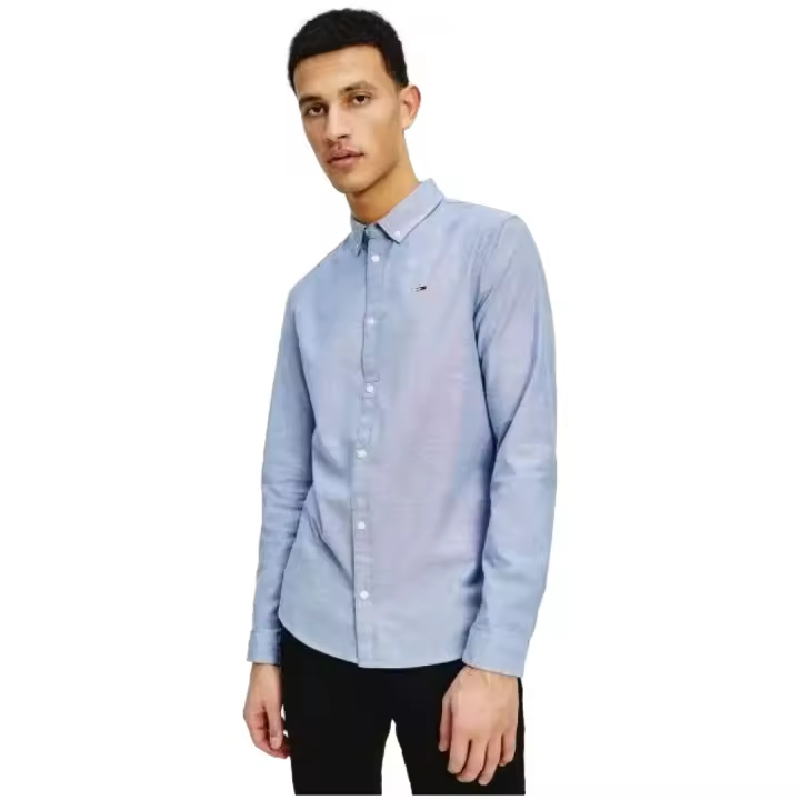 Camisa Tommy Jeans Tjm Slim Stretch Oxford Shirt - 1
