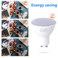 Bombilla LED GU10 220V Spot Luz De Escenario 240V Lámpara De Cornia SMD2835 5W 7W Ahorro De Energía Para Sala De Estar Y Hogar - details 6