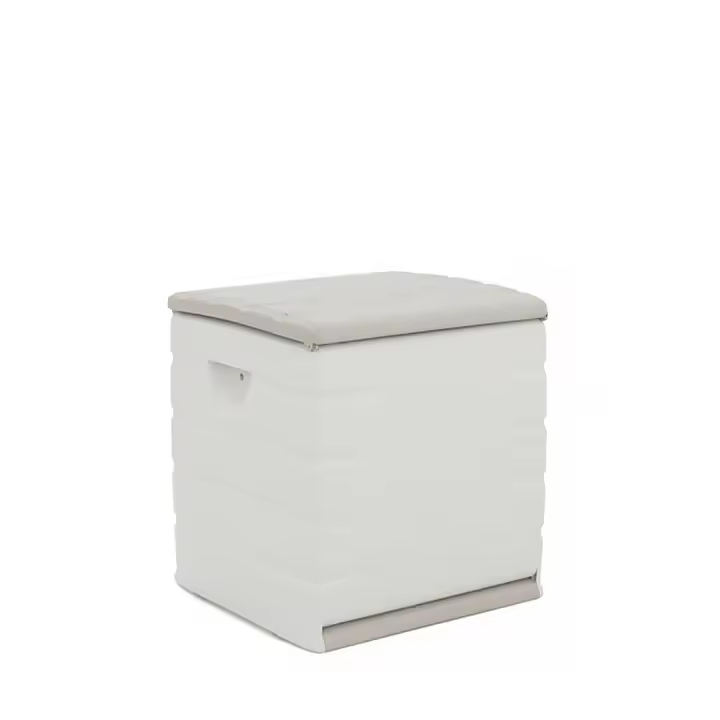 BAÚL RESINA 1 ESTANTE BEIGE 60X61X53 CM - 1