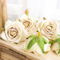10PCS Flores De Rosa Silken Para Decoración De Casamiento Fiesta Hogar Jardín Navidad Scrapbook Artificial Floral Fake Para Decoración De Habitación Y Mesa - details 7