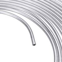 Tubo De Cobre Níquel Universal De 25 Pies 7.62m Rodillo De Tubo De Acero Para Freno Tubo De Aire Acondicionado Tubo De Aceite Linea De Freno Color Plata Zinco - details 4