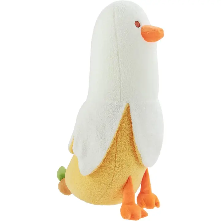 Peluche de pato banana: un peluche de plátano acogedor y saltarín que añade diversión a la vida. - 1