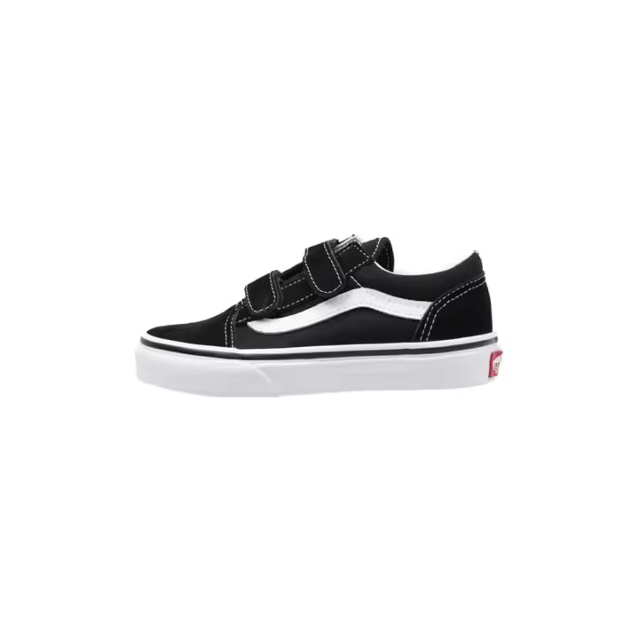 Vans OLD SKOOL V  Zapatilla Deportiva Velcro Niño Negro - 1