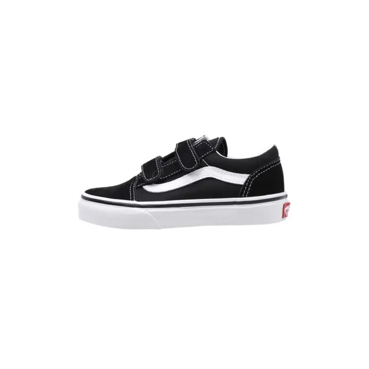 Vans OLD SKOOL V  Zapatilla Deportiva Velcro Niño Negro - 1