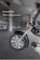 Honda JH-70 Mini Moto Diecast 1:12 Para Niños Con Sonido Luz Y Absorción De Choque Metal Coche De Juguete Monkey Carrocería De Aleación Fuerte Y Duradera - details 8