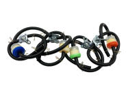 Tubo De Gasolina Para Motocicleta Bicicleta De Tierra ATV Scooter 6MM Válvula De Tanque Petcock Switch Filtro Interno Clip De Tubo De Combustible Para 50-200CC - details 0