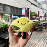 Muñeco De Peluche Jelly Cat Con Rostro Sonriente De Frutas Plátano Manzana Cereza Decoración Para Hogar Y Dormitorio Juguete Interactivo Para Mascotas Regalo De Cumpleaños - details 9