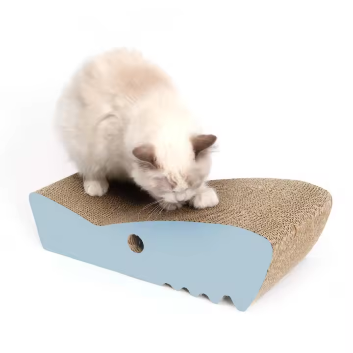 Catit Rascador de cartón con forma de animales Catit Zoo Modelo: Tiburón - 1
