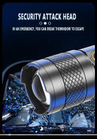 Linterna LED Potente Para Camping Con Zoom Telescópico Y Luz De Inundación COB Material ABS Y Plástico Modos De Iluminación Múltiples - details 11
