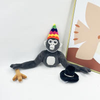 Juguete De Peluche Gorila Polychrome Gorilla Tag Monke Muñeco De Peluche Suave Para Decoración Del Sofa Dibujos Animados Regalos Creativos Para Niños - details 26