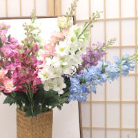 Hiedra De Azafrán Artificial Larga 75cm Delicioso Delfín Silken Falso Flor Para Decoración De Boda Hogar Jardín Fleurs Artificielles - details 2