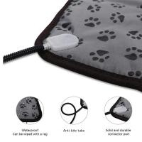 Manta eléctrica para mascotas, almohadilla de calentamiento de invierno, nido calentado para gatos y perros, calentador impermeable, protección de apagado, alfombrilla resistente a las mordeduras, cama - details 4