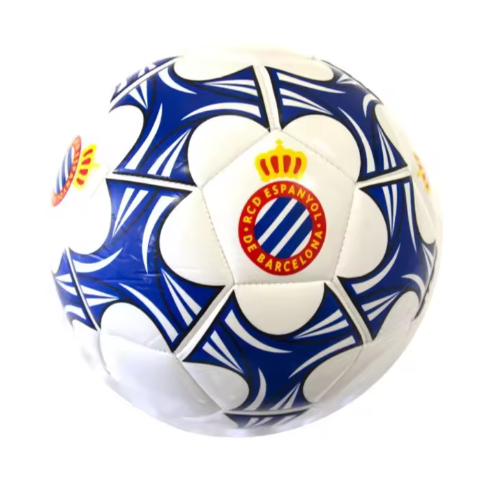 Balón de Fútbol RCDE Espanyol Blanco 21cm - Producto Oficial - 1