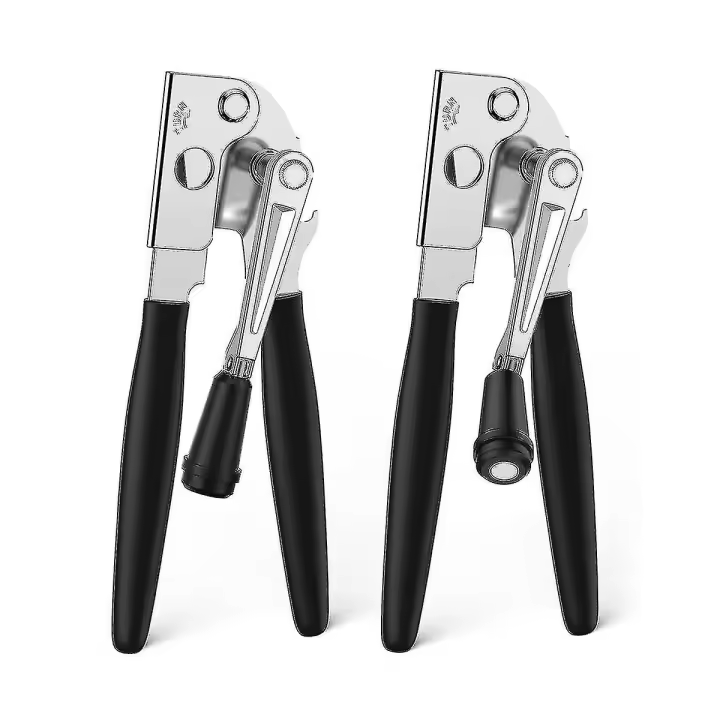 2 unids Comercial puede abridor pesado mano abrelatasManual de mano abrelatascon - 1