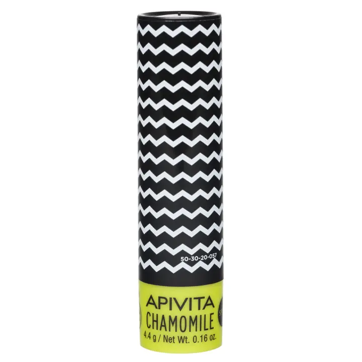 APIVITA LIP CARE Cacao - Bálsamo labial con camomila SPF 15 - 1