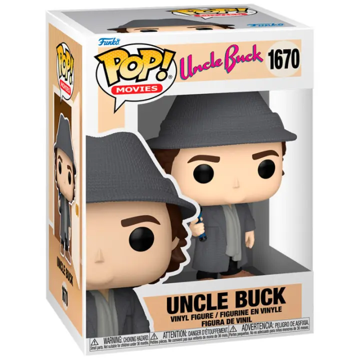 Figura Pop Uncle Buck - Uncle Buck-Figura de Vinilo Coleccionable - Idea de Regalo- Mercancia Oficial - Juguetes para Niños y Adultos - Movies Fans - Muñeco para Coleccionistas y Exposición - 1