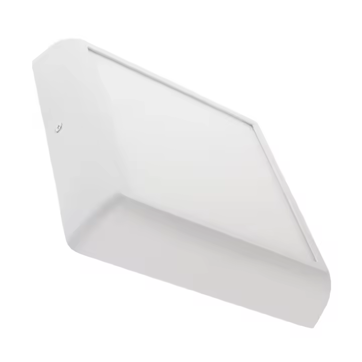 Ledkia Plafón LED 18W Cuadrado Metal 225x225 mm Design White - 1