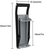 Trituradora de latas y abridor de botellas-Heavy Duty 16 oz 2 en 1 aluminio beber lata cocina herramienta de reciclaje para el reciclaje de soda de cerveza, la trituración de soda - details 0