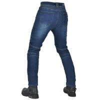 Pantalones De Motociclista Elásticos Y Rectos De Jeans Antideslizantes Nivel 2 Para Todas Las Estaciones Pantalones De Carreras Para Hombres Con Bolsillo Protector Integrado - details 14