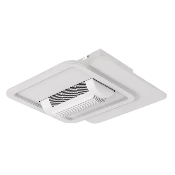 Ventilador Dc Obelisco Fabrilamp 59w Blanco 3000-4500-6500k Reg.intensidad 5900lm 14,5x48x48 Remoto+memoria+temporizador - 1