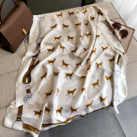 Pañuelo De Seda Lujo Para Mujer 180x90cm Esponjoso Y Suave Para Verano Bolero De Playa Estilo Bandana Fashion Para Damas - details 15