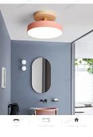Lámpara De Techo LED Moderna En Colores Macarón Iluminación Para Nuevos Hogares Decoración Para Dormitorio Vestíbulo Pasillo Tecnología Inteligente Incluye Bombilla Fuente De Alimentación AC 220V Estilo Art Déco - details 16