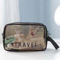 Estuche De Maquillaje Transparente PVC Organizador De Cosméticos Portátil Multipropósito Para Viajes Estuche De Entrenamiento Para Brochas De Maquillaje - details 0