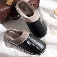 Zapatillas De Casa Para Hombre Antideslizantes Y Repelentes De Agua Suaves Y Adecuadas Para El Invierno Zapatos De Interior - details 3