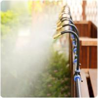 Juego De Riega Automático Universal 5-20M Con Boquilla De Cobre Rotativa Para Jardín Y Balcones Kit De Riego Con Atomización - details 1