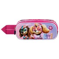 LA PATRULLA CANINA ROSA ESTUCHE PORTATODO DOBLE 3D 22cm x 9.5cm x 8cm LA PATRULLA CANINA MIGHTY (mod. 06794) - details 1