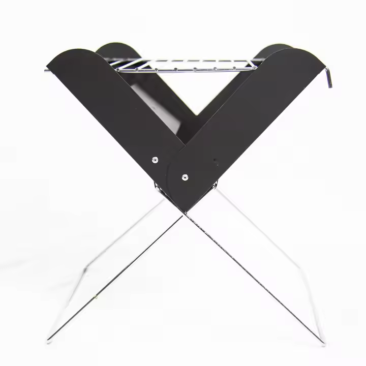 Parrilla Portátil de Carbón BOPORO - Ideal para Camping y Aventuras Al Aire Libre - 1