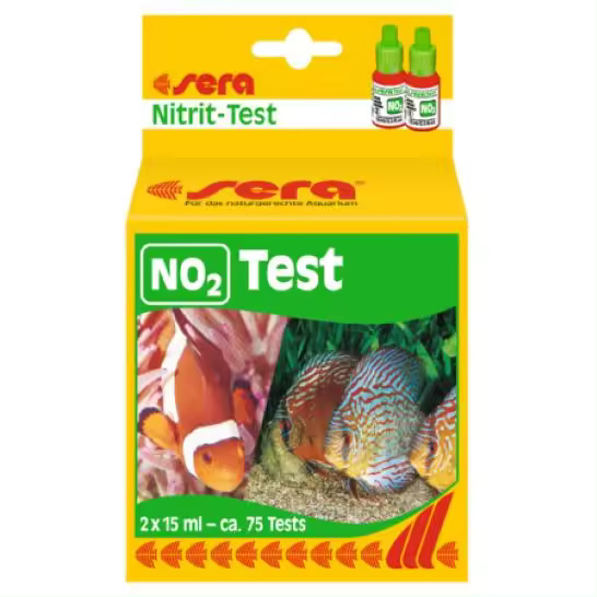 Sera Test NO2 - Determina Fácilmente el Contenido de Nitrito en Agua Dulce y Salada - 1