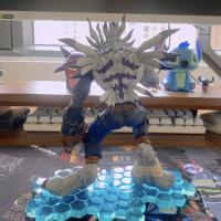 Figura De Acción Digimon Adventure Garurumon Megahouse PVC Modelo Estatua Coleccionable Muñeco Juguete Regalo Para Adolescentes Y Adultos - details 8